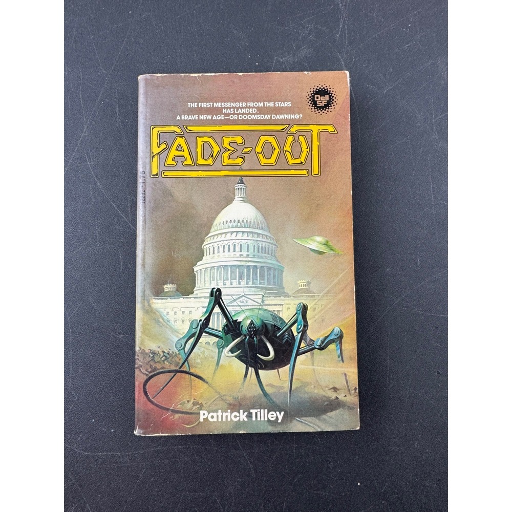 Fade Out Science‎ Fiction Novel Patrick Tilley 1977 Dell Book Paperback